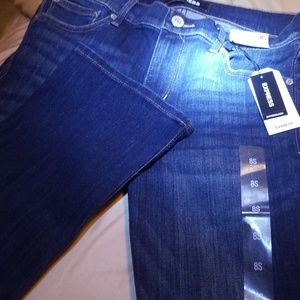 Mid Rise Barely Boot Jean